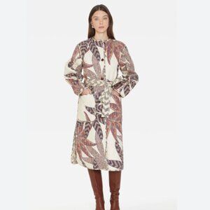 NWT Marie Oliver Lou Coat, Quilted Jacket, Size Large